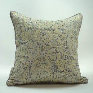 Yellow Paisley / multi-colored